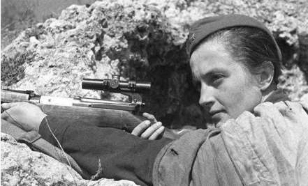 第二次世界大战期最厉害的女人——柳德米拉·帕夫利琴科