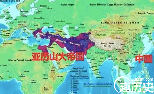 如果当初亚历山大大帝东征到中国会发生什么情况？