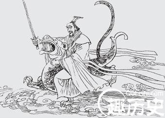 中国上古神话中的水神：共工