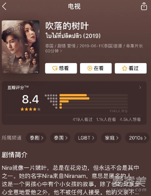 吹落的树叶女主是小三吗 吹落的树叶一周更新几集