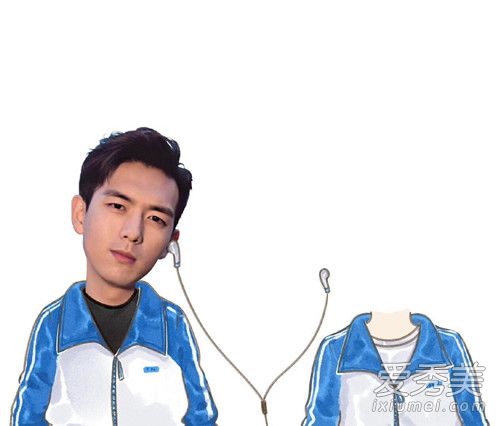 抖音韩商言李现女朋友P图素材图片 李现情侣P图素材高清无水印