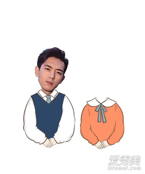 抖音韩商言李现女朋友P图素材图片 李现情侣P图素材高清无水印