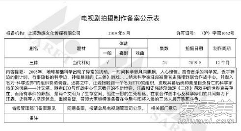 三体电视剧什么时候拍 三体电视剧剧情讲了什么