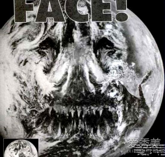 1999年地球恶魔脸事件是真的吗 1999年7月地球的恶魔脸照片
