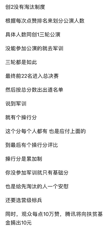 创造营2019赛制 创造营都改了哪些赛制
