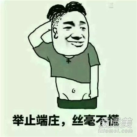 举止端庄丝毫不慌什么梗 举止端庄丝毫不慌小男孩图片