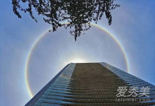 宁波出现日晕了吗 宁波日晕图片