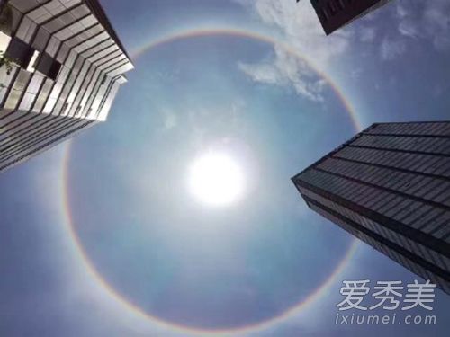宁波出现日晕了吗 宁波日晕图片