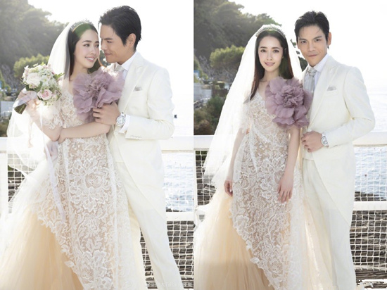 向佐郭碧婷婚礼现场照曝光 网友：有雨神萧敬腾的地方竟然没有下雨？