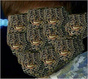张翰的眼睛是什么意思 张翰满脸都是眼睛的图片