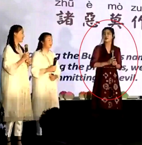 王祖贤诵唱经文 这到底是怎么回事？