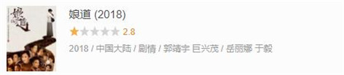 娘道剧情介绍 娘道豆瓣评分多少