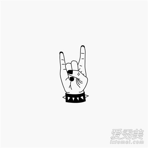 摇滚手势什么意思 摇滚的手势图片