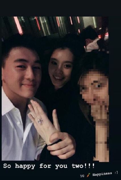 奚梦瑶戒指什么样的 何猷君奚梦瑶戒指曝光