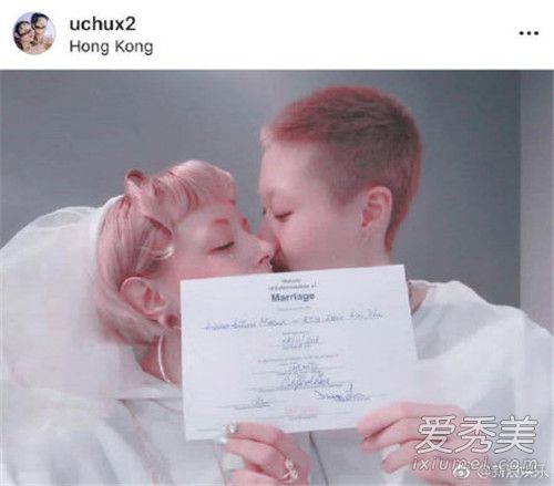小龙女吴卓林宣布结婚 与31岁外籍女友恩爱照片曝光