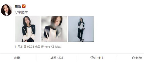 董璇晒短发造型清爽干练许多 新的造型是有新的作品吗？