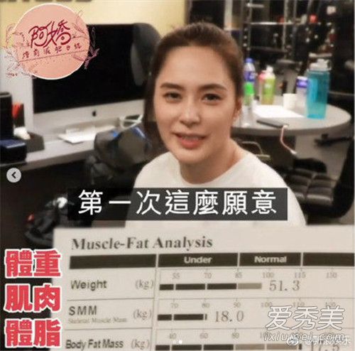阿娇公开体重 阿娇体重是多少