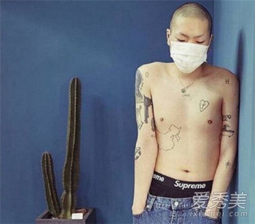 吴赫为什么纹中国地图 吴赫有多少纹身