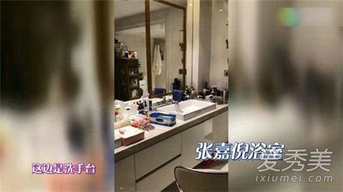 张嘉倪豪宅浴室怎么回事 张嘉倪豪宅浴室什么样子照片