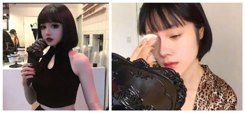抖音黑暗萝莉Kinashen整容了吗 黑暗萝莉Kinashen整容前后对比照片