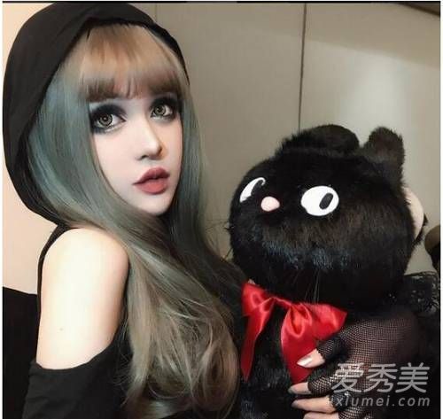 抖音黑暗萝莉Kinashen整容了吗 黑暗萝莉Kinashen整容前后对比照片