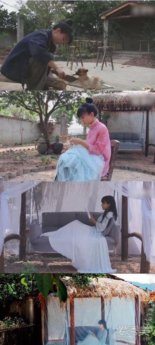 李子柒家的院子全景图 李子柒的家里内部图片