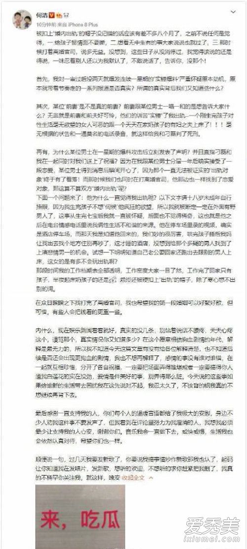 何洁否认婚内出轨是怎么回事 何洁为什么否认婚内出轨