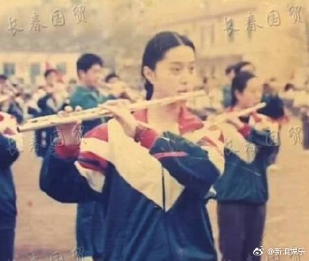 范冰冰中学旧照曝光