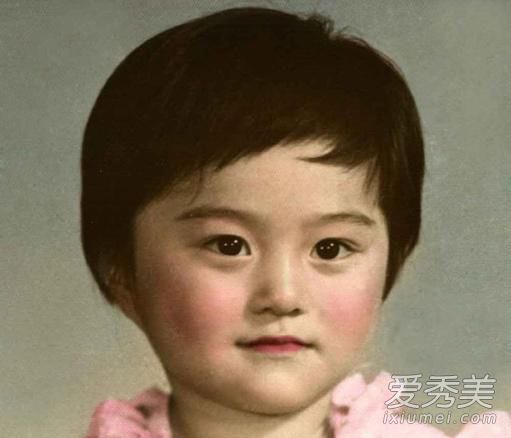 范冰冰中学旧照曝光