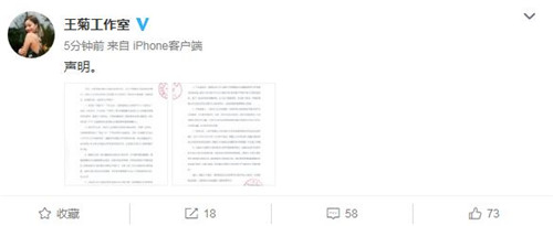 王菊工作室解约声明是怎么回事 王菊为什么解约