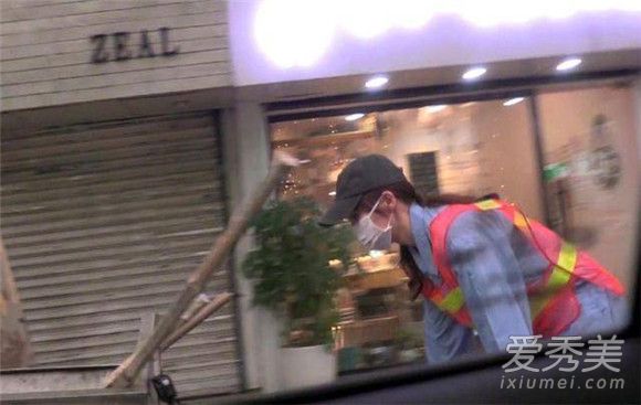 唐嫣化身清洁工做什么 唐嫣获“最美清洁工”称号