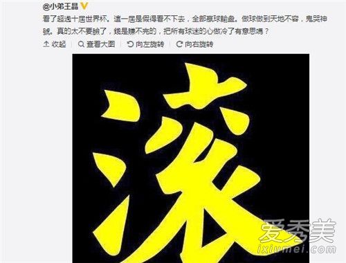 王晶怒斥世界杯怎么回事 王晶怒斥世界杯说了什么