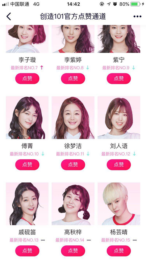 创造101最新排名是怎么回事 创造101最新排名在哪看