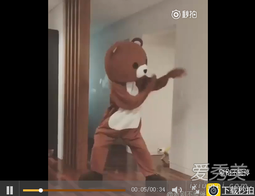 安宰贤521扮布朗熊跳舞的bgm是什么歌？
