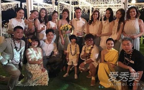 安以轩夏威夷举办婚礼胡彦斌成功抢镜