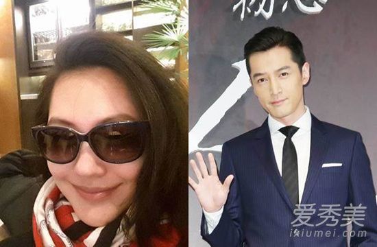 小S对胡歌人形立牌又抱又舔 不惧老公吃醋