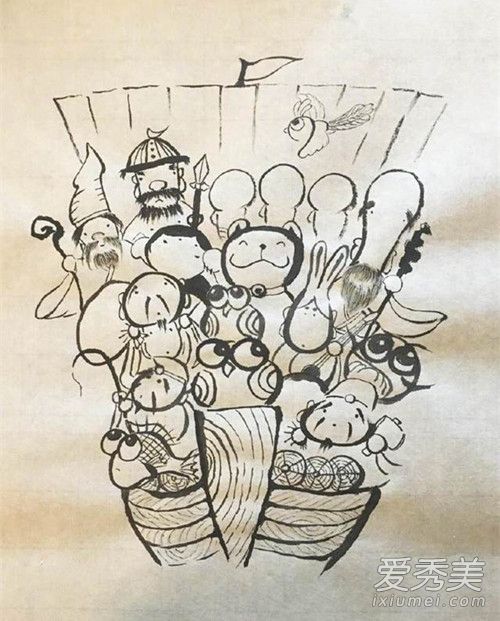 潘粤明手绘灭霸被点赞 潘粤明为什么会画画