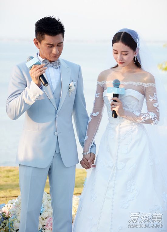 吴奇隆刘诗诗婚礼现场照 男方告白：我会听话的