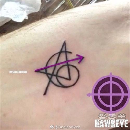 复仇者联盟纹身什么样子 复仇者联盟纹身有什么含义