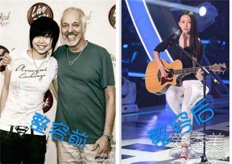 于文文整容前后图片 整容前的于文文居然更好看？