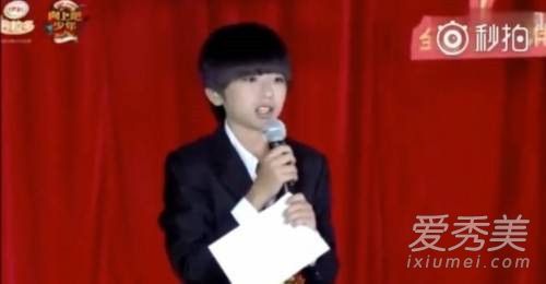 蔡徐坤13岁朗诵画面曝光 蔡徐坤高中在哪上学