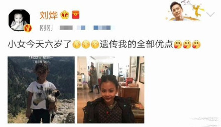 刘烨的孩子叫什么 刘烨有几个孩子