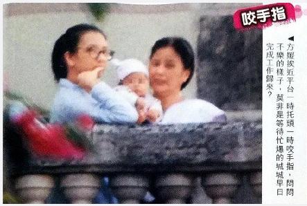郭富城女儿正脸首曝光 Chant小公主大眼睛超可爱