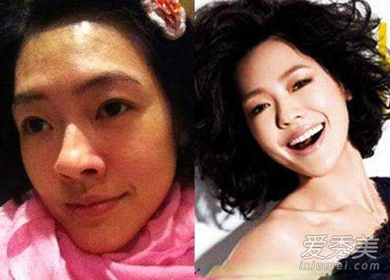 女星素颜照对比 女星素颜照谁最好看