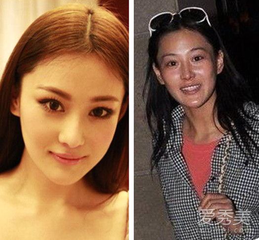 女星素颜照对比 女星素颜照谁最好看