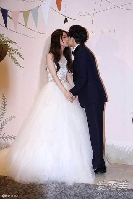 林宥嘉丁文琪婚礼 林宥嘉丁文琪婚纱照