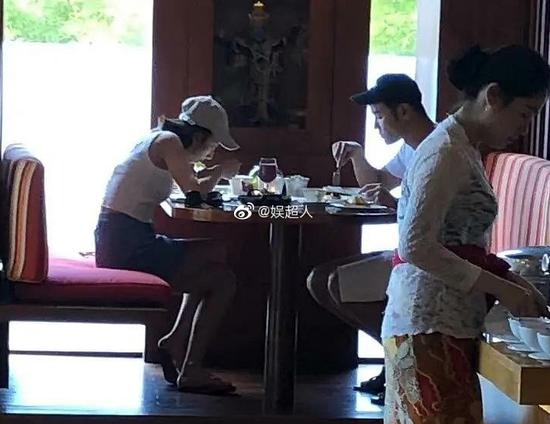 阮经天宋祖儿巴厘岛共进早餐 两人疑假戏真做?
