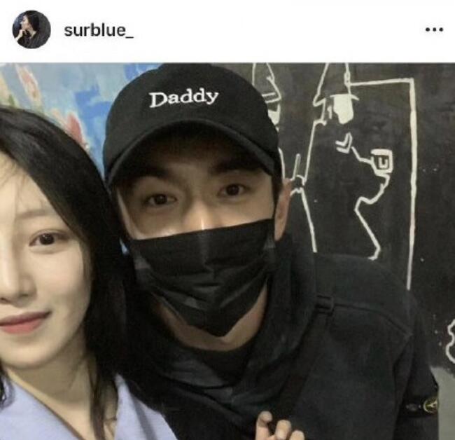 林更新新恋情 网红SurbLue资料背景不简单