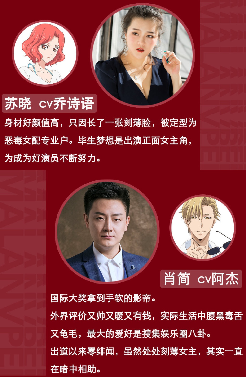 娱乐圈题材动画《麻辣女配》4月7日开播,劲甜爽大戏开锣