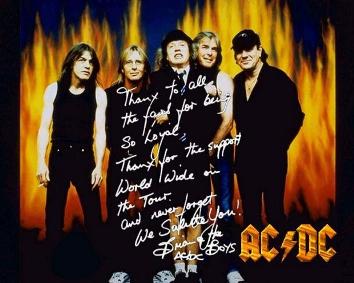 AC/DC乐队照片